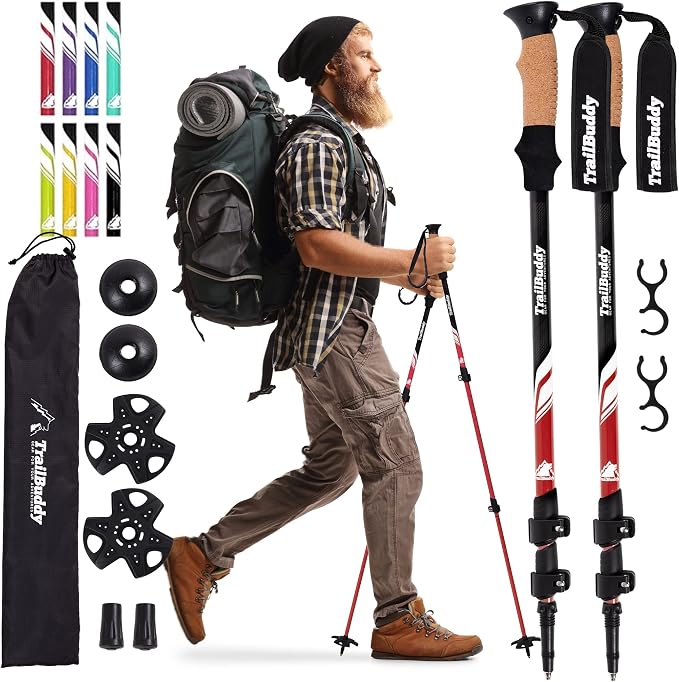 TrailBuddy Trekking Poles by TrailBuddy