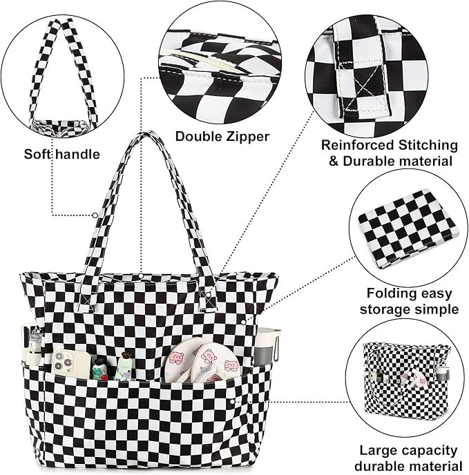 Waterproof Beach Tote Pool Bags - Image 7
