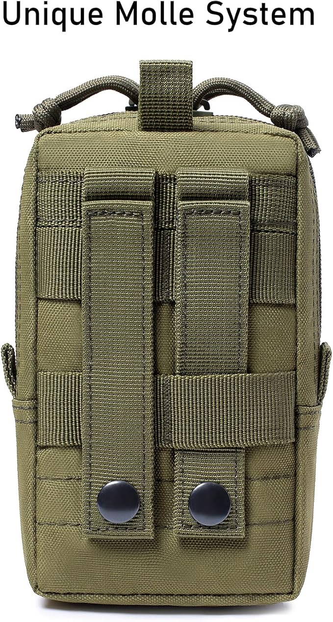Tactical Molle EDC Pouch Cellphone Pouch Holder Utility Gadget Organizer Bag - Image 2