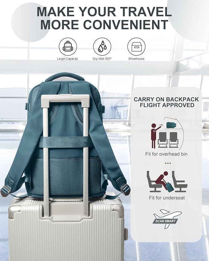 coowoz Travel Backpack Carry On - Image 5