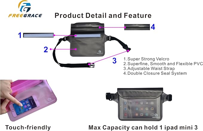 Freegrace Waterproof Pouches - Image 6