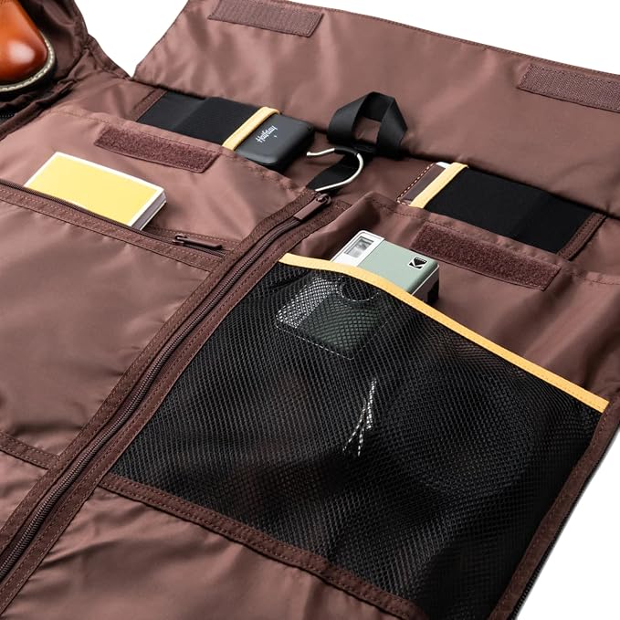 Halfday Convertible 2-in-1 Premium Garment Duffel Weekender Bag 45L | - Image 5