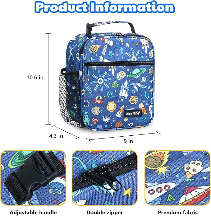 Hap Tim Insulated Lunch Bag Women, Reusable Lunch Box - Image 5