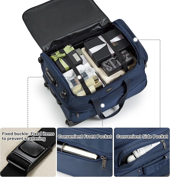Hanke Large Expandable checked Luggage Suitcases - Image 4