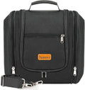 Travel Hanging Toiletry Bag for Women and Men, 6 Organizer Compartments by COOSKY