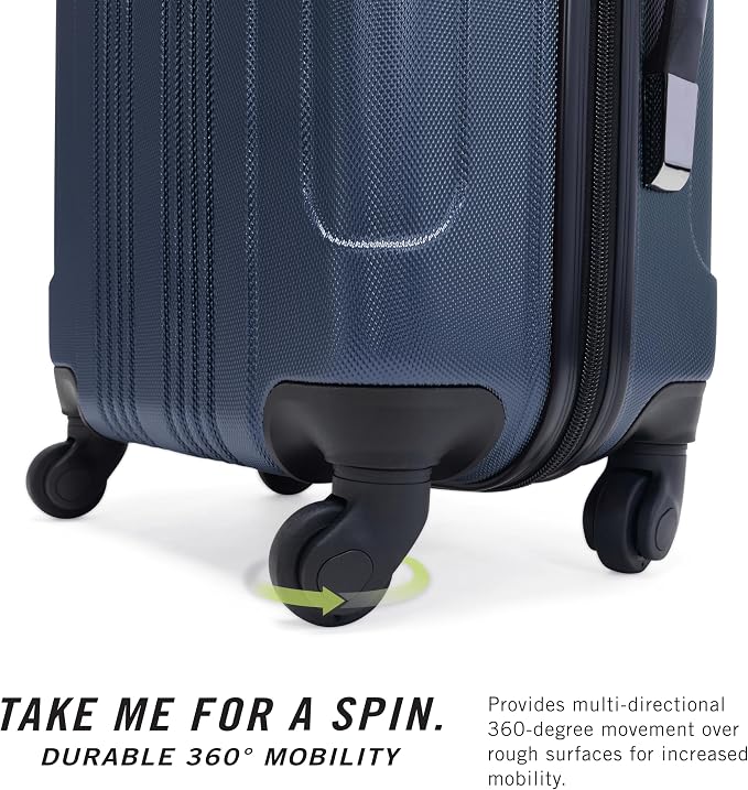 Kenneth Cole REACTION Out of Bounds Lightweight Hardshell 4-Wheel Spinner - Image 4