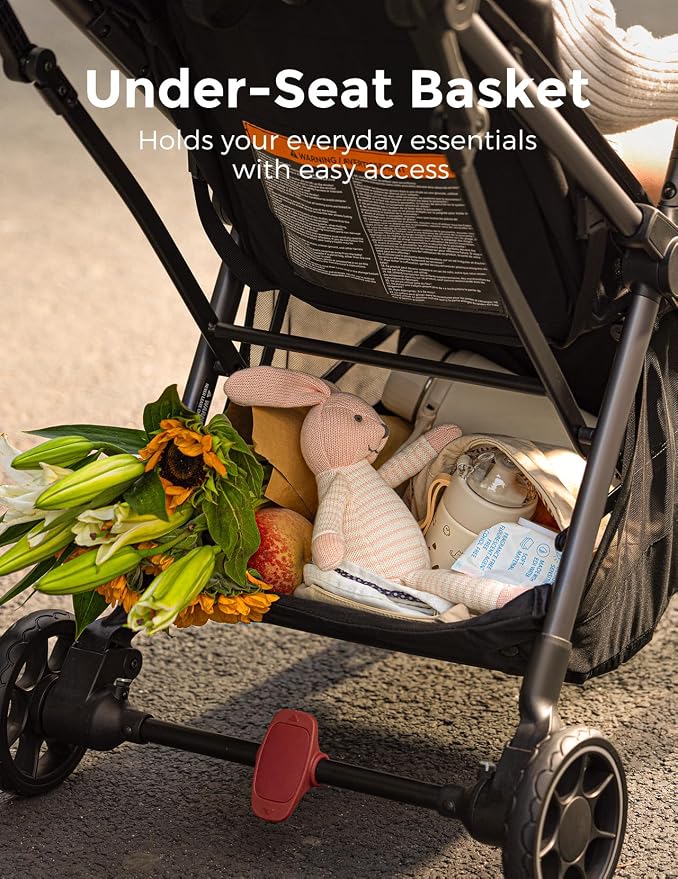 Momcozy ClickGo Lightweight Stroller, Compact Travel Stroller - Image 7