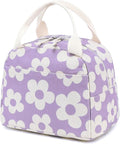 Bluboon Lunch Bag for Women Men Cute Corduroy Lunch Tote Bags Reusable by BLUBOON