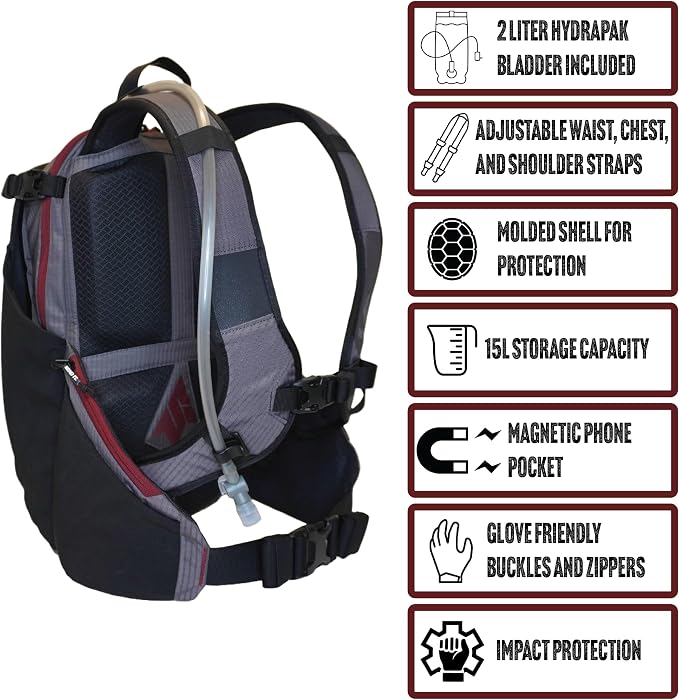 Send It Defender 15 Hydration Backpack - Image 2