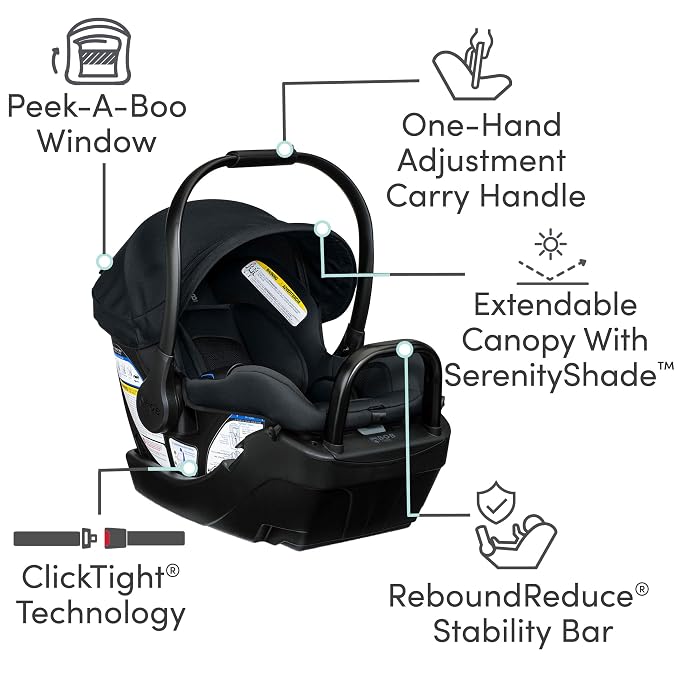 BOB Gear Wayfinder Travel System, Infant Car Seat and Stroller Combo - Image 4