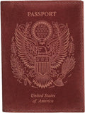 LEATHER VILLAGE Leather Passport Holder Cover – Travel Wallet by LeatherVillage