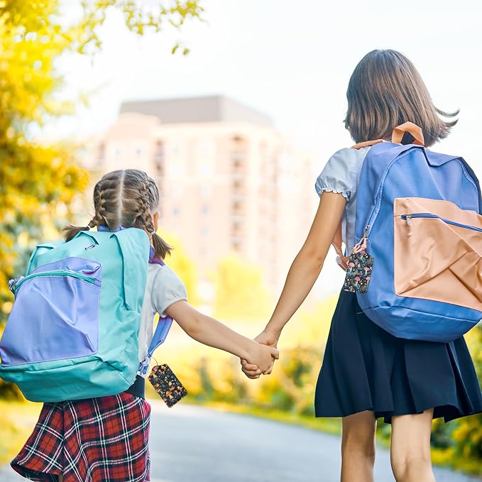 Retro Mushrooms Luggage Tags, 2 Pack Travel Cruise Tags - Image 6