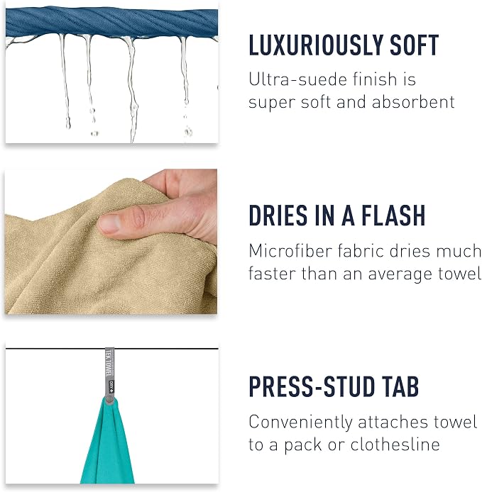 Sea to Summit Tek Towel, Plush Camping and Travel Towel - Image 5