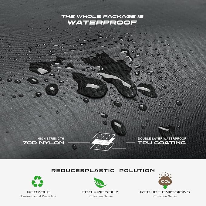 TPU Vacuum Bag for Travel, 70D Nylon Reusable Compression Bag - Image 5