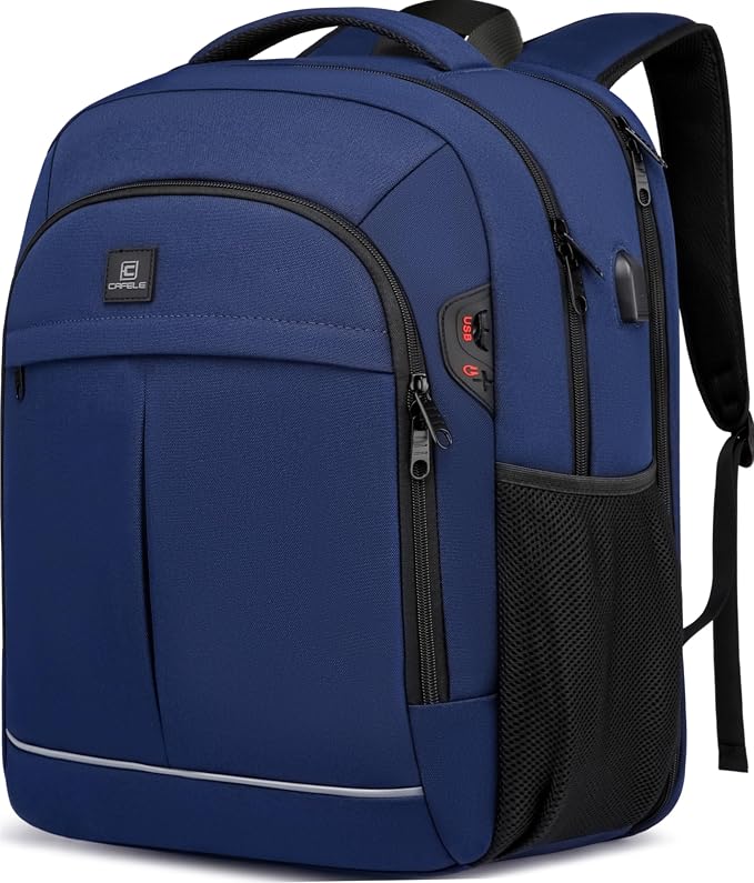 Backpack, Travel Backpack, School Backpack, 17.3 Inch Business Laptop Backpack by Cafelezx