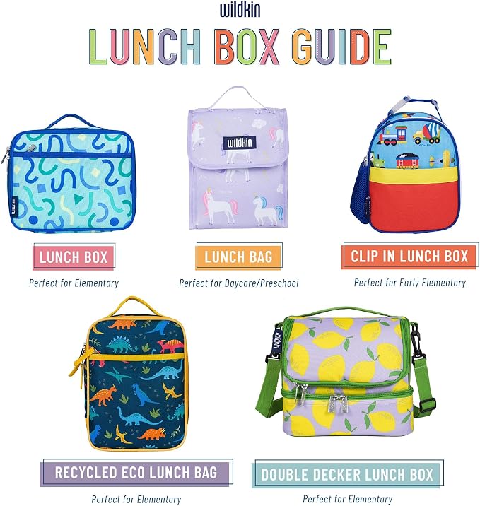 Wildkin Kids Insulated Lunch Box – Durable and Reusable - Image 2
