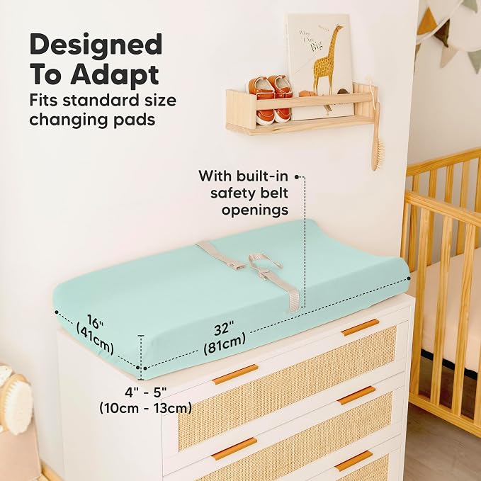 2-Pack Baby Changing Pad Covers - Image 4