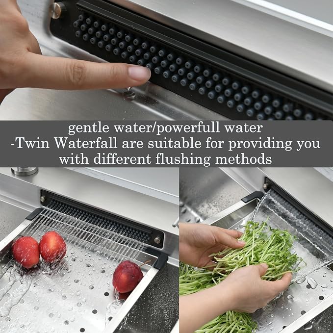 33 Inch Waterfall Drop In Kitchen Sink - Image 5