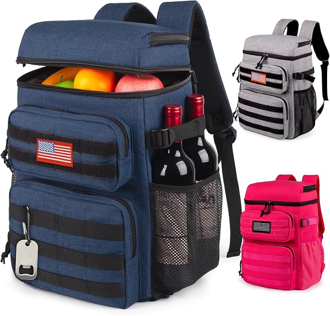 Tactical Backpack Cooler, Soft Lightweight Leakproof Cooler Backpack, Insulated by ATRIPACK