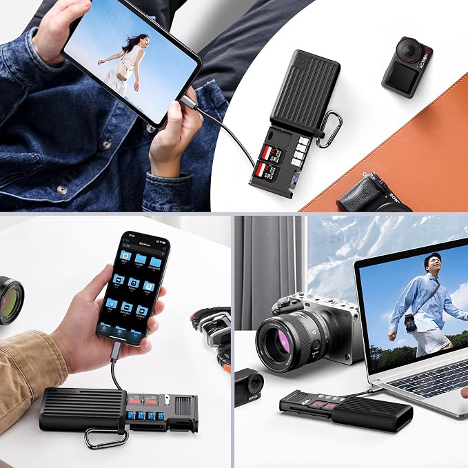 ULANZI MCR-02 High-Speed SD Card Reader, USB 3.2 CFexpress B Card Reader - Image 3