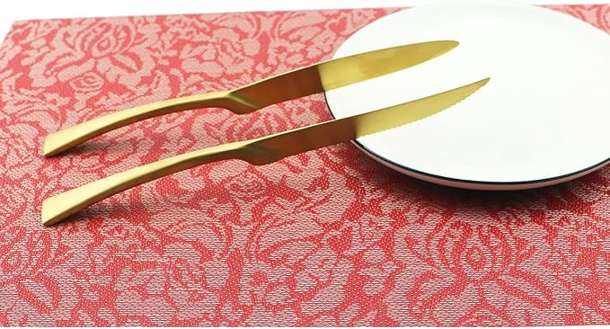 24-Piece Flatware Set, Extra Thick Heavy Duty - Image 6