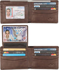 Wallet for Men-Genuine Leather RFID Blocking Bifold Stylish Wallet by WelcometoHIMI