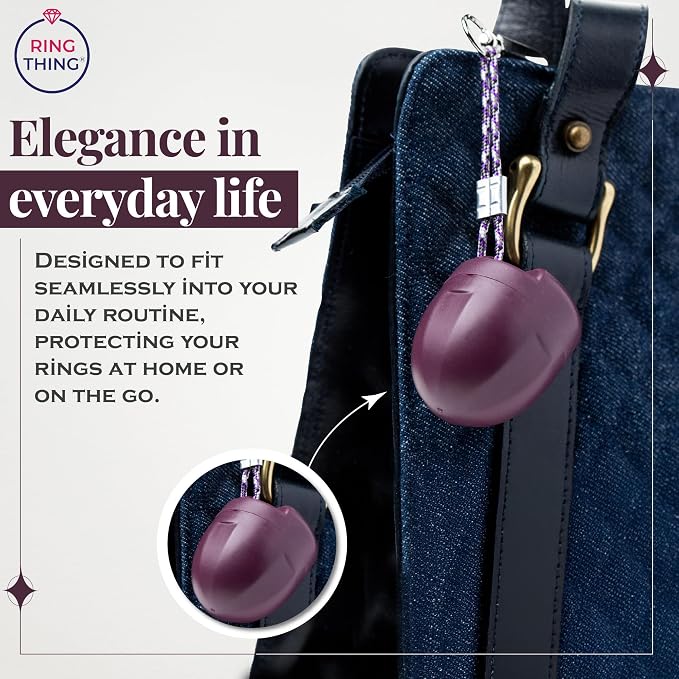 Ring Holder Keychain, Jewelry Organizer and Storage, Portable Waterproof Ring - Image 5