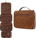 PAVILIA Hanging Toiletry Bag Women Men, Foldable Cosmetic Organizer Travel Bag by PAVILIA