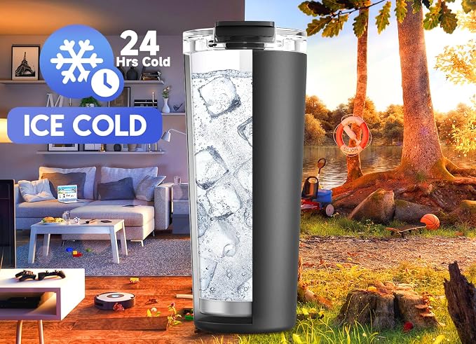 Meoky 24 oz Travel Coffee Mug - Image 3