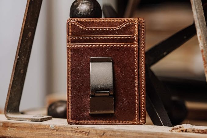 House of Jack Co. Flynn Hinged Money Clip Wallet - Image 5