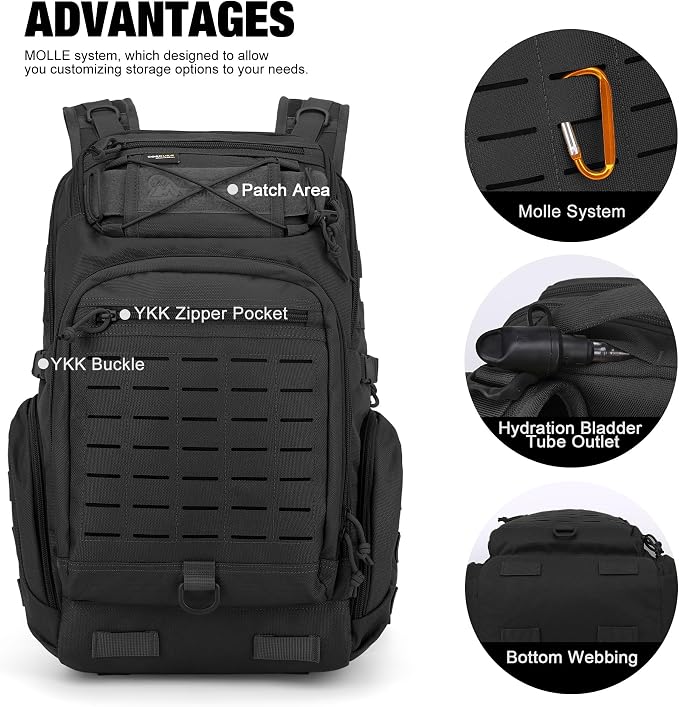 Mardingtop 30L Molle Military Backpack, Tactical Backpack - Image 7