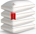 Royal Therapy 4-Pack King Memory Foam Pillow, Adjustable Shredded Odor-Free by ROYALTHERAPY