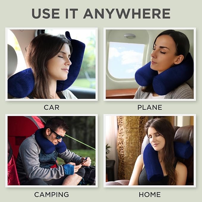 Dot&Dot Twist Memory Foam Travel Pillow - Image 5