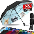 TUMELLA Strongest Windproof Travel Umbrella, Small Strong but Light Portable by Tumella