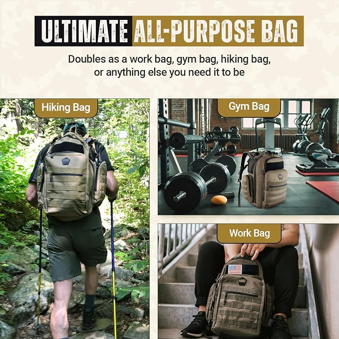 HighSpeedDaddy - Baby Diaper Backpack, Military-Grade, Waterproof, Compact Baby - Image 5