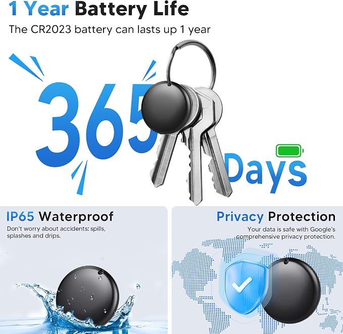 Air Tracker Tag for Android Smart Tag（Not for iOS）Air Tracker Tags-4 pack - Image 5