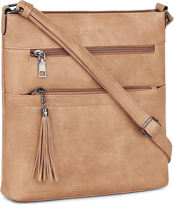 MASINTOR Crossbody Purses for Women, Adjustable Strap Shoulder Bag - Image 8