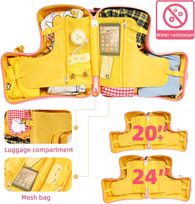 Kids' Lightweight Ride on Luggage - Image 7