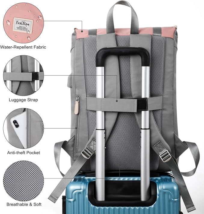17 Inch Women Backpack School Bags - Image 5