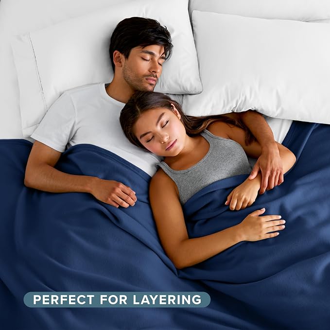 Bare Home Polar Fleece Blanket - Image 5