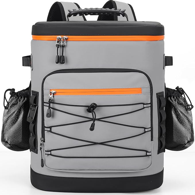 Large 52cans Cooler Backpack, Waterproof, Leak Proof, 30L Large Capacity by YOUNGOA
