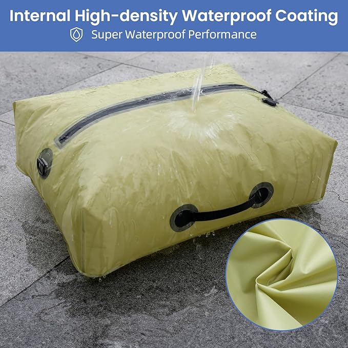 BAGAIL TPU Vacuum Bag for Travel, Reusable Compression Bag - Image 6