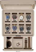ROTHWELL 8 Slot Leather Watch Box by RothwellSanFrancisco