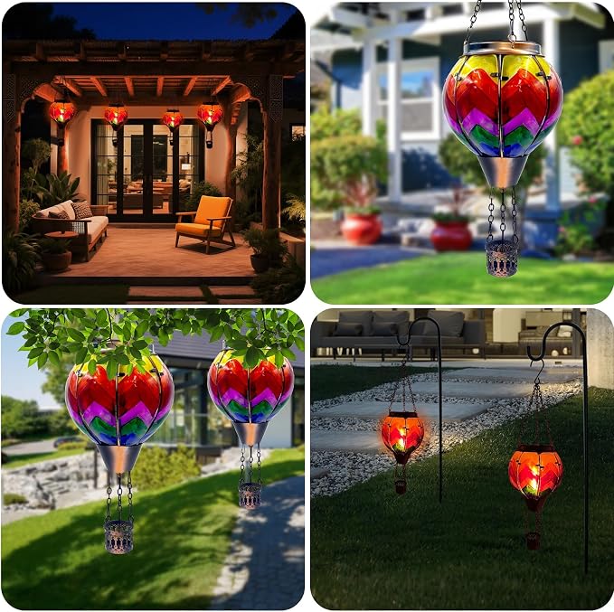 Hot Air Balloon Solar Lantern - Image 8