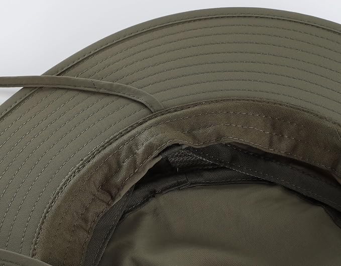 Home Prefer UPF 50+ Men's Sun Hat Wide Brim Bucket Hat UV Protection Hat - Image 7