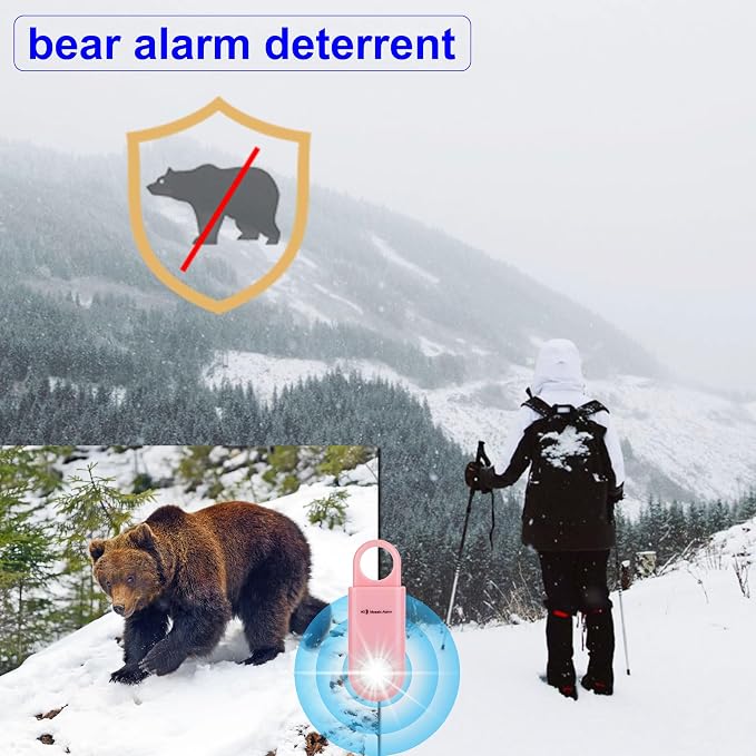 130dB Keychain Siren Strobe Light. Loud Sound Personal Safety Alarm - Image 9