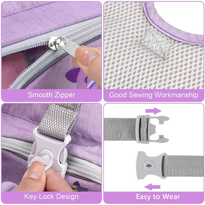 Accmor Toddler Harness Leash, Cute Deer Kids Harness + Anti Lost Wrist Link - Image 3