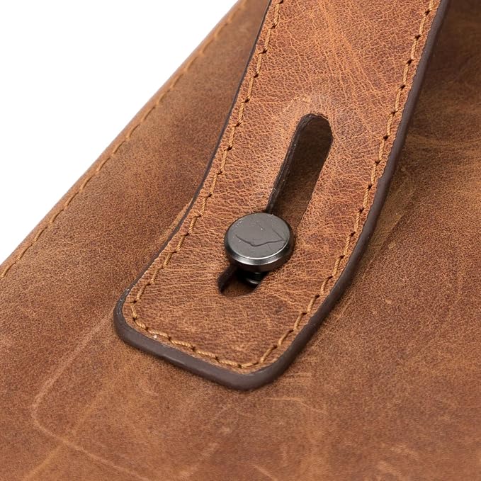 Medicine Handmade Leather Cable Organizer Bag – Full-Grain Leather Travel Tech - Image 8