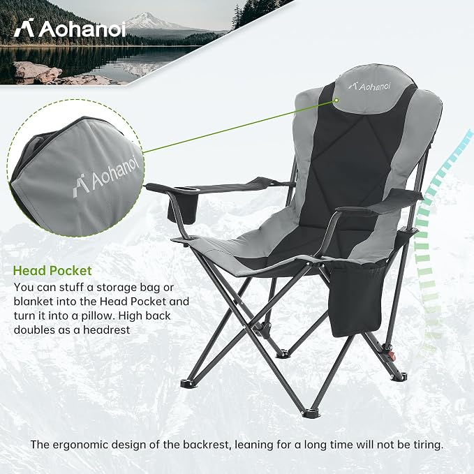 Camping Chairs, Portable Camp Chairs - Image 6