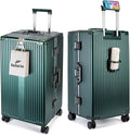 feilario 30in Super Large Captain Aluminum Frame Hardside Spinner Wheels Luggage by feilario